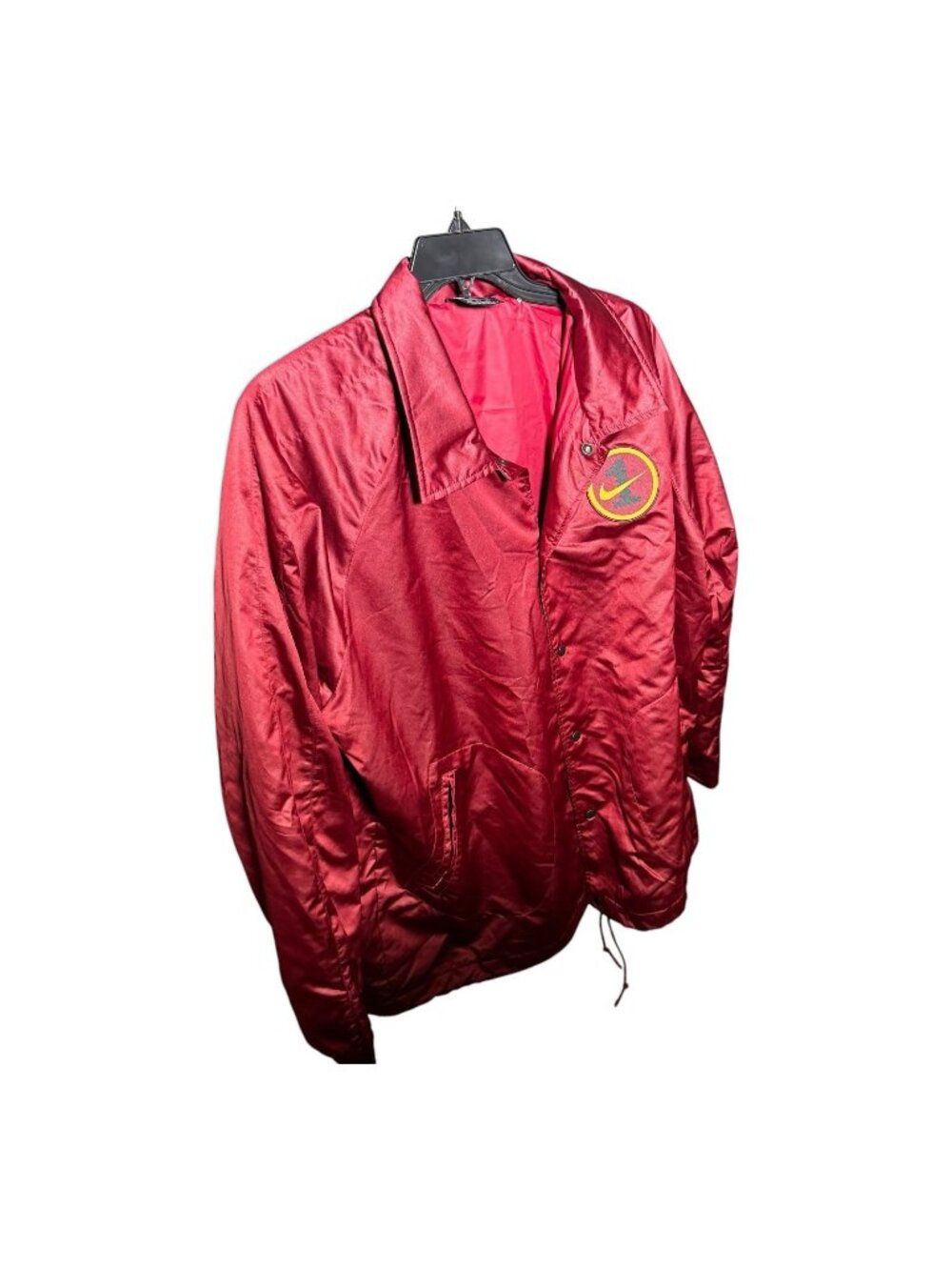 Nike Men's Sportswear Air Force 1 Red Team Woven Varsity Jacket XXL